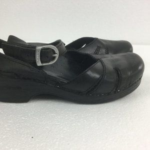 Dansko Womens Platform Sandals Wedges Sz 6.5 (37)